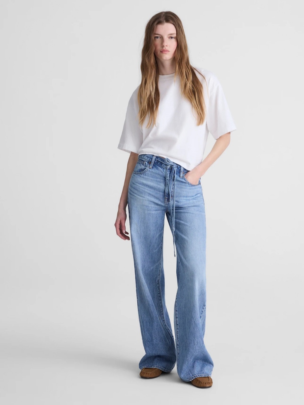 Madewell The Ultimate Wide-Leg Jean Size 27 Tall NEW with Tag